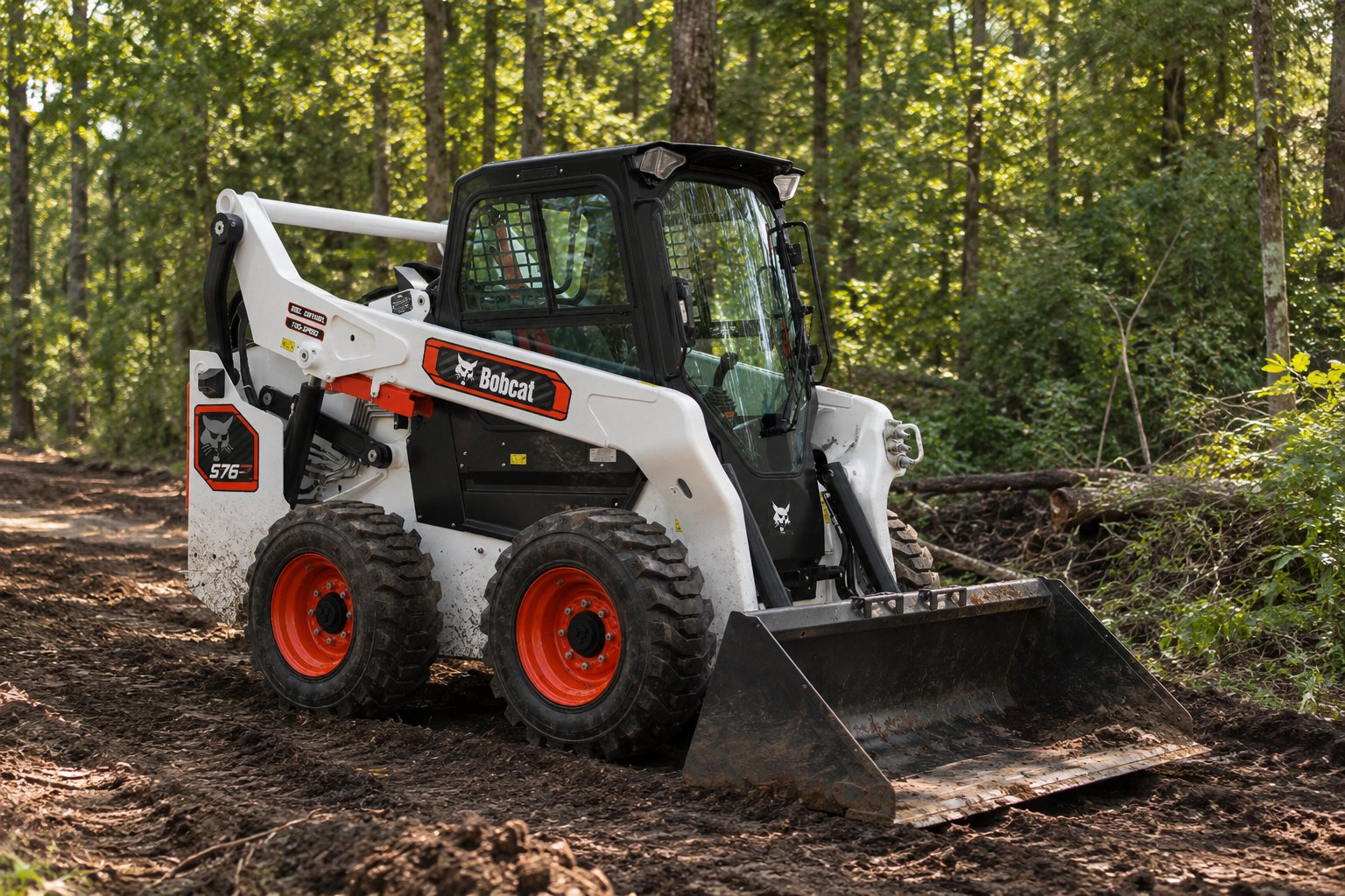New 2026 Bobcat S76 skid steer loader with operator for rent